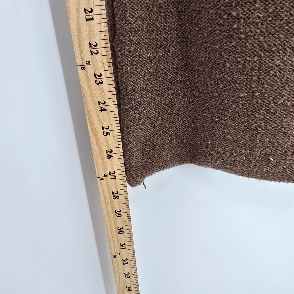 SHEIN Womens Brown‎ Knit Wide Leg Pants Diamond Crochet Trim Size M  6 - Picture 4 of 9